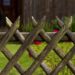 garden fence, nature, fence, wooden fence, garden, wood, brown